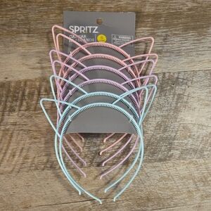 6 Pair Cat Headband Set